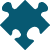 Dark Blue Green Puzzle Icon