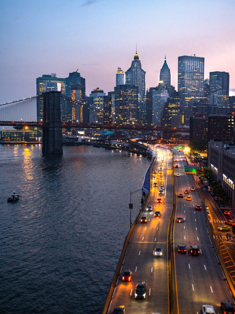 The road to New York